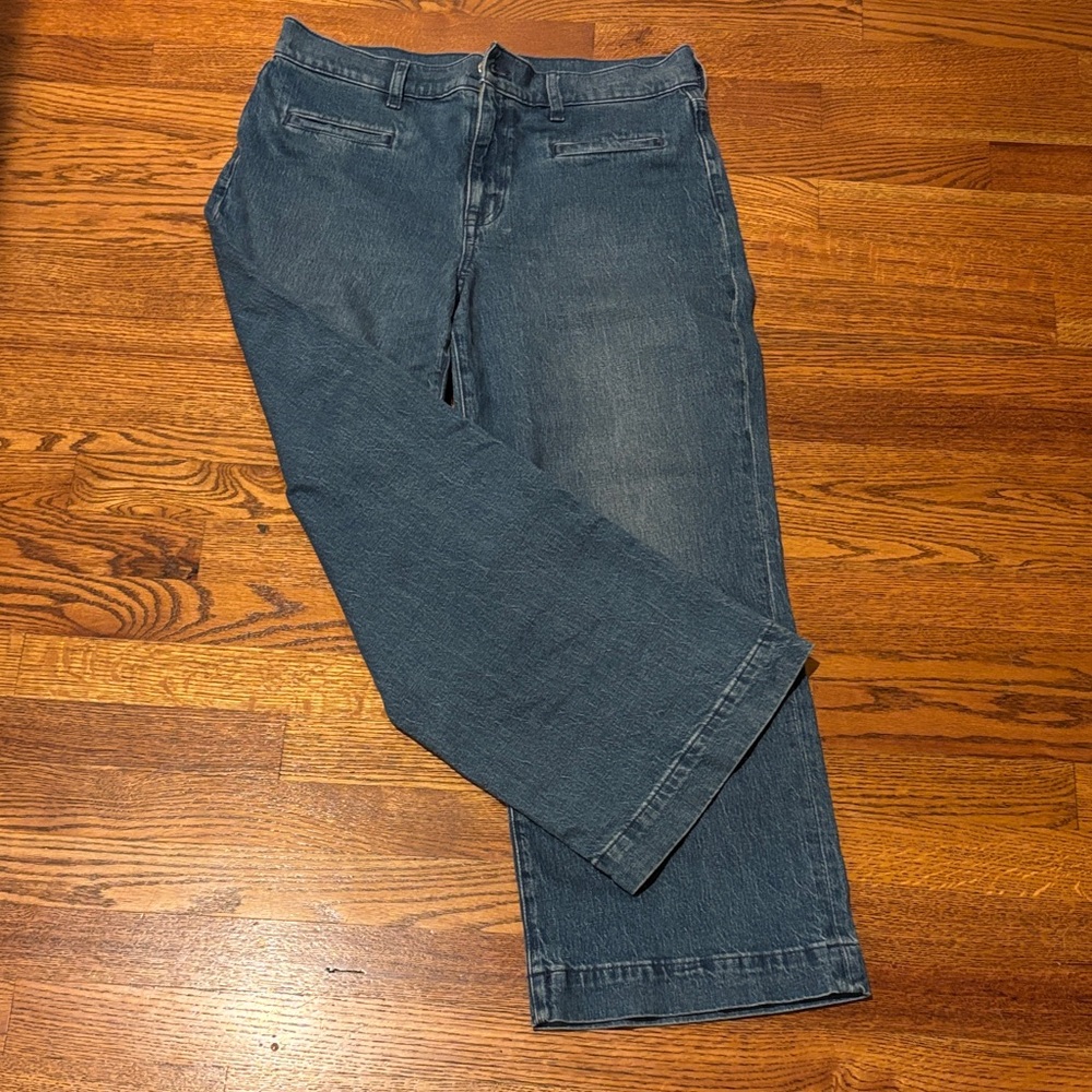 J. Crew Wide Leg Crop, Size 27